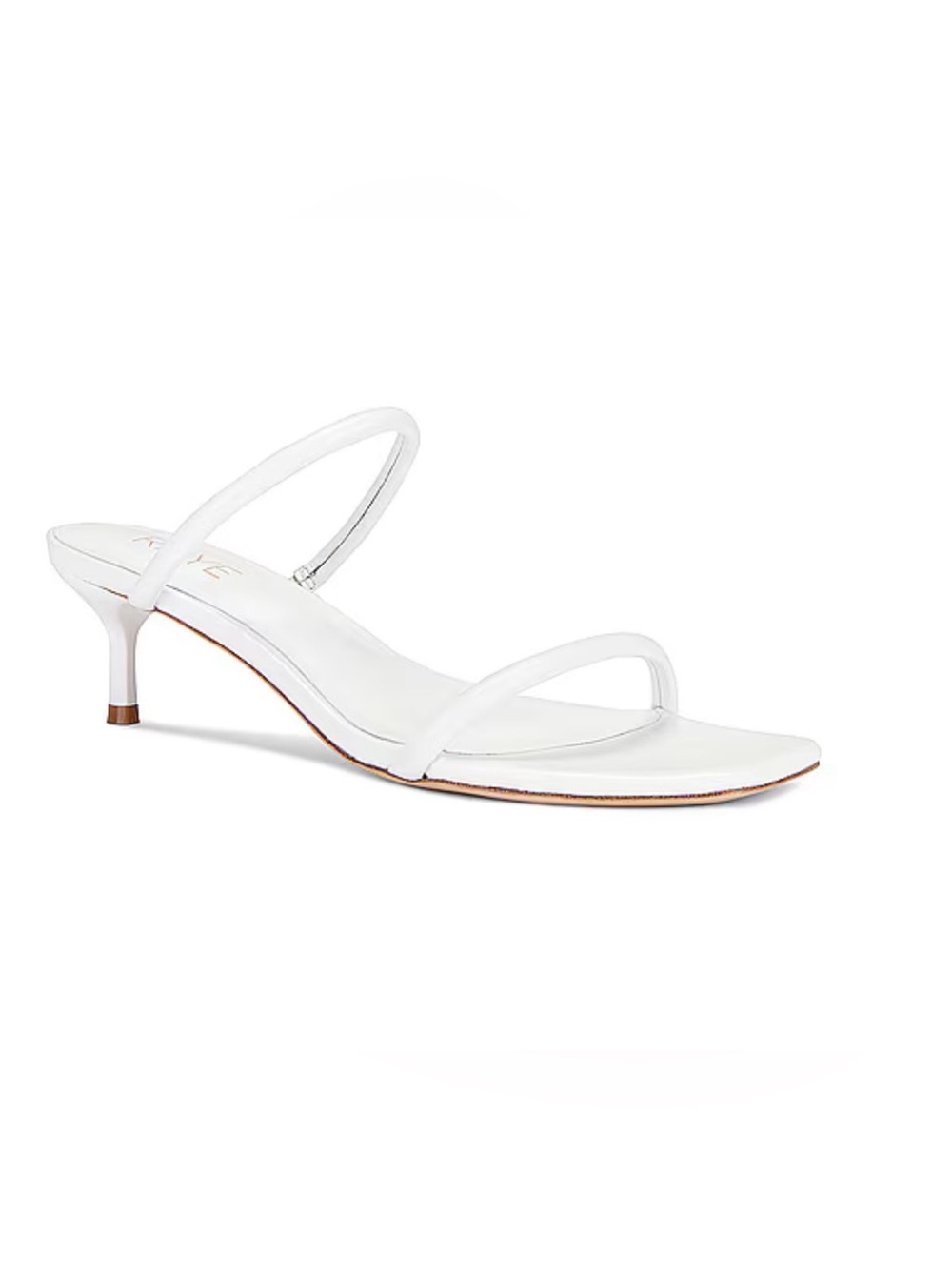 RAYE White Kitten Heels -Revolve Size 7